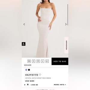 House of Cb maxi dress